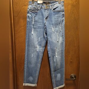Lucky & Blessed Jeans Distressed Style NWT